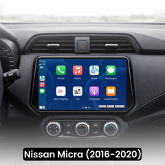 Nissan Micra 16-20 - Rádio 10,1" com Apple CarPlay e Android Auto