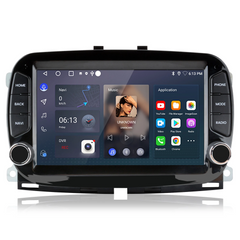 Fiat 500 16-19 - Rádio 7" com Apple CarPlay e Android Auto