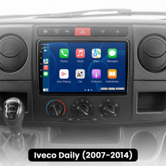Iveco Daily 07-14 - Rádio 9" com Apple CarPlay e Android Auto