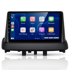 Renault Megane 08-14 - Rádio 9" com Apple CarPlay e Android Auto