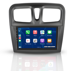 Dacia Logan/Sandero - Rádio de 9" com Apple CarPlay e Android Auto