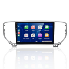 Kia Sportage 16-18 - Rádio 9" com Apple CarPlay e Android Auto