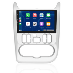 Dacia Logan 09-13 - Rádio 9" com Apple CarPlay e Android Auto