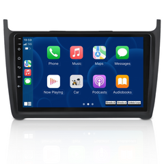 VW Polo 09-20 - Rádio 9" com Apple CarPlay e Android Auto