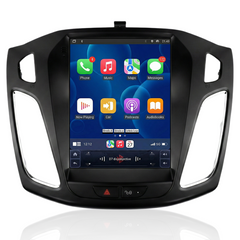 Ford Focus 11–18 – Rádio de 9,7" com Apple CarPlay e Android Auto