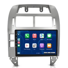 VW Polo 01-09 - Rádio 9" com Apple CarPlay e Android Auto