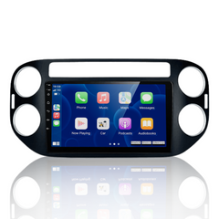 VW Tiguan/Golf Plus 06-16 - Rádio 9" com Apple CarPlay e Android Auto