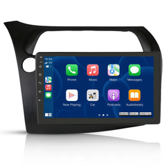 Honda Civic 05-11 - Rádio 9" com Apple CarPlay e Android Auto