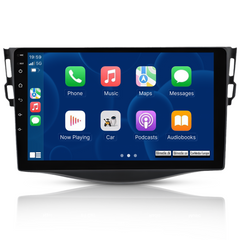 Toyota RAV4 05-13 - Rádio 9" com Apple CarPlay e Android Auto