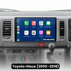 Toyota Hiace 05-18 - Rádio 10.1" com Apple CarPlay e Android Auto