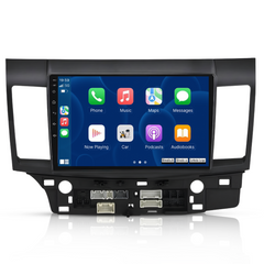 Mitsubishi Lancer 07-13 - Rádio 9" com Apple CarPlay e Android Auto