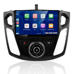 Ford Focus 11-18 - Rádio 9" com Apple CarPlay e Android Auto