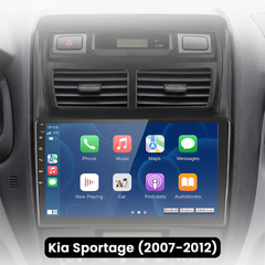 Kia Sportage 07-12 - Rádio de 9" com Apple CarPlay e Android Auto 