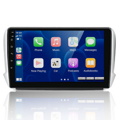 Peugeot 208/2008 12-18 - Rádio 10.1" com Apple Carplay e Android Auto