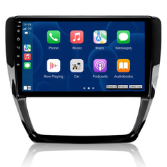 VW Jetta/Bora 11-18 - Rádio 10,1" com Apple CarPlay e Android Auto