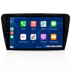 Skoda Octavia 13-18 - Rádio 10,1" com Apple CarPlay e Android Auto