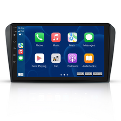 Mazda 3 04-09 - Rádio 9" com Apple CarPlay e Android Auto