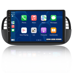 Fiat 500 07-15 - Rádio 9" com Apple CarPlay e Android Auto