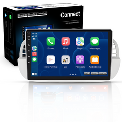 Fiat 500 07-15 - Rádio 9" com Apple CarPlay e Android Auto