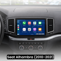 VW Sharan 10-21 - Rádio 9" com Apple CarPlay e Android Auto