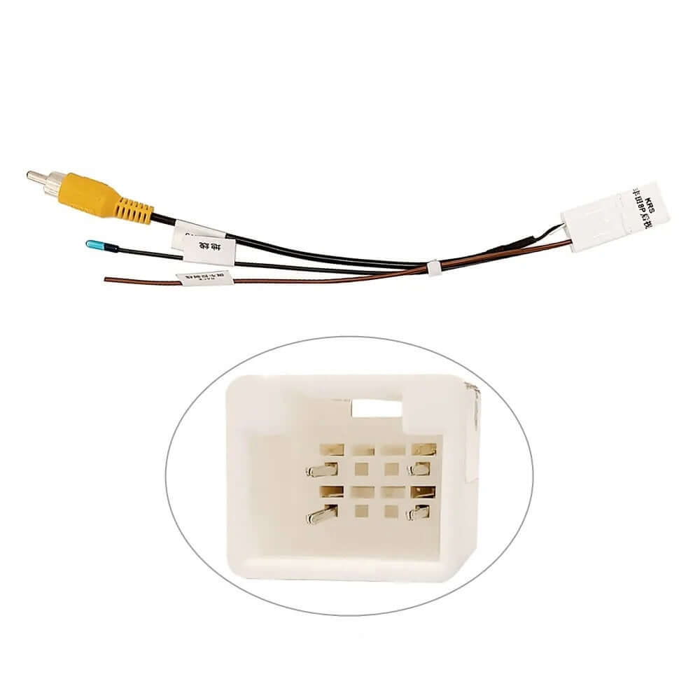Cabo adaptador Toyota - Câmara de marcha-atrás original para rádio aftermarket – Carmediaeurope.com