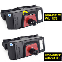BMW X1 F48 2016-2021 Trådløs Mobiloplader med 15W hurtigopladning
