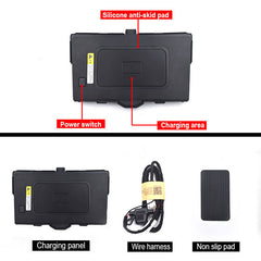 Lexus ES 2022-2023 Carregador sem fios para telemóvel com carregamento rápido de 15W 