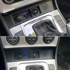 Volkswagen Passat CC 2011-2016 12V USB & USB-C Hurtigoplader til Cigarettænder