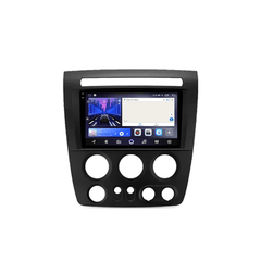 Hummer H3 05-10 - 9" Radio m. Apple CarPlay og Android Auto tilpasset touchskærm og ramme.