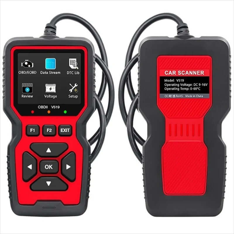 OBD2 Fejlkodelæser – Professionel Bilscanner til Diagnose og Fejlfinding, smart og kompakt design med brugervenlige funktioner.