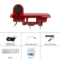 Bakkamera til Renault Trafic & Opel Vivaro med 140° synsvinkel og 1000cm video transmission line.