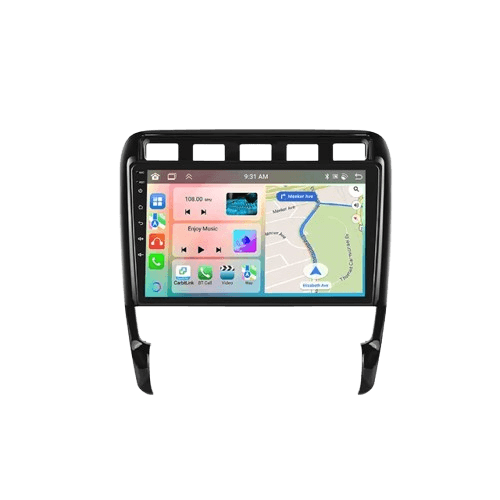 Porsche Cayenne 02-10 - 9" Radio m. Apple CarPlay og Android Auto – Bilmedie.dk