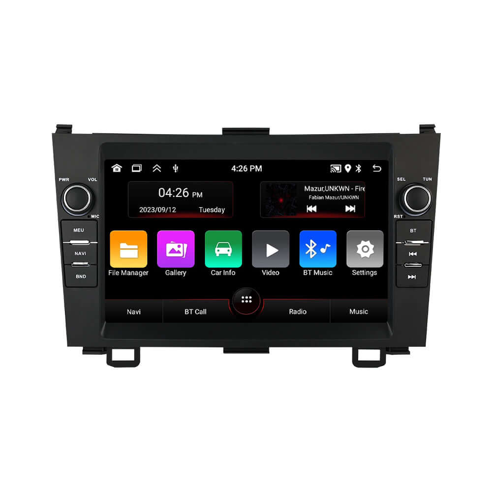 Honda CR-V 06-11 – 8" Radio m. Apple CarPlay og Android Auto touchscreen interface