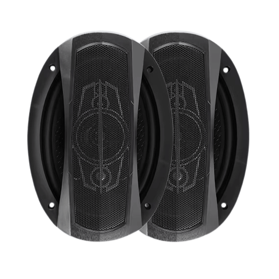 Højttalersæt 6 x 9" 5-vejs 120W – Bilmedie.dk