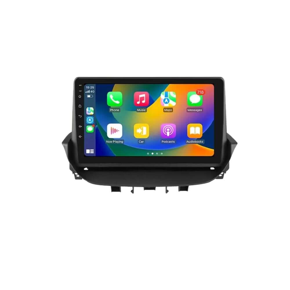 Renault Laguna 01-07 - 9" radio met Apple CarPlay en Android Auto-display met draadloze technologie