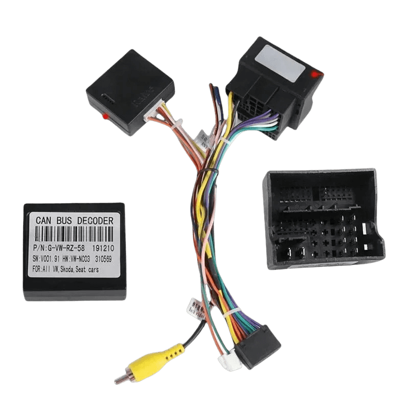 Radiokabel til VW årg. 14-20 m. Canbus og org. kamera – Bilmedie.dk