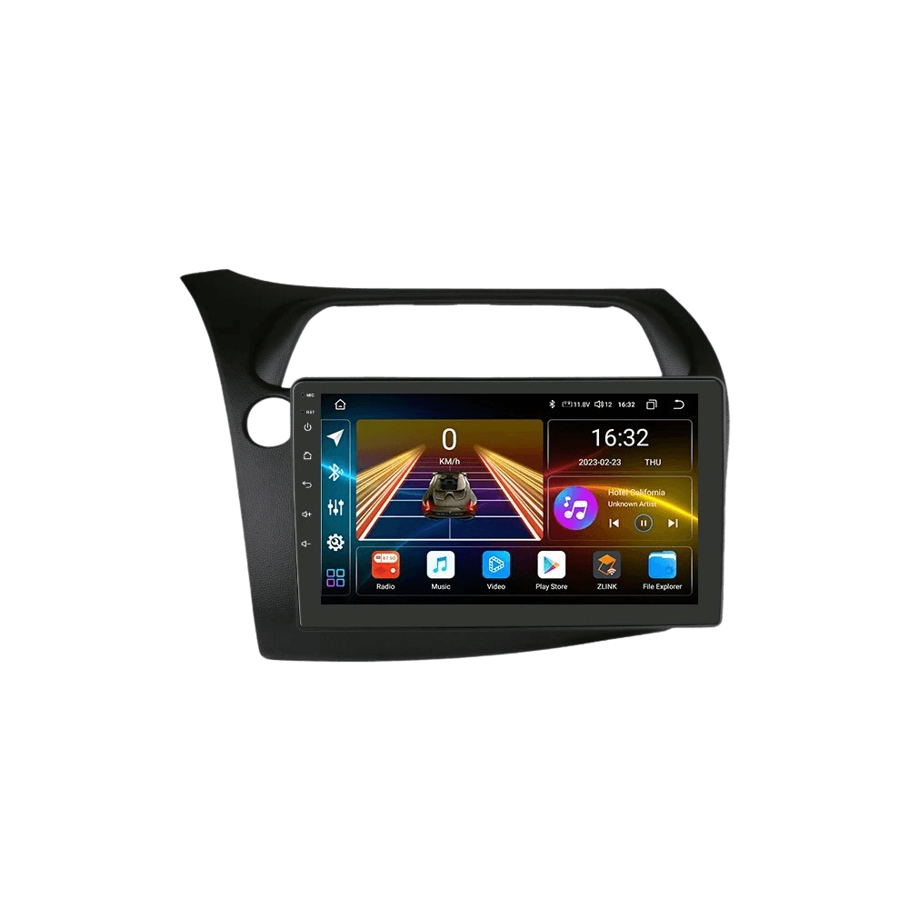 Honda Civic 05-11 - 9" Radio m. Apple CarPlay og Android Auto – Bilmedie.dk