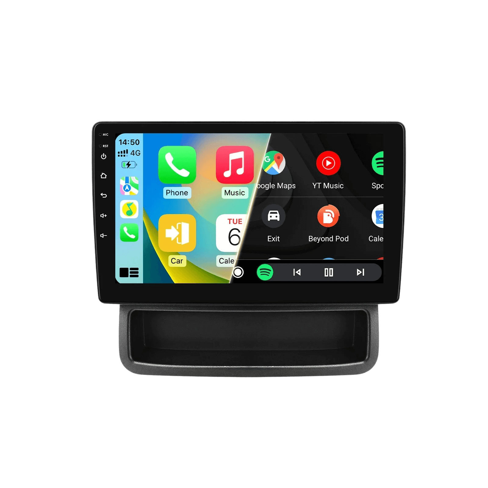 Opel Vivaro/Renault Traffic/Fiat Talento 10-14 - 10,1" Radio m. Apple CarPlay og Android Auto – Bilmedie.dk