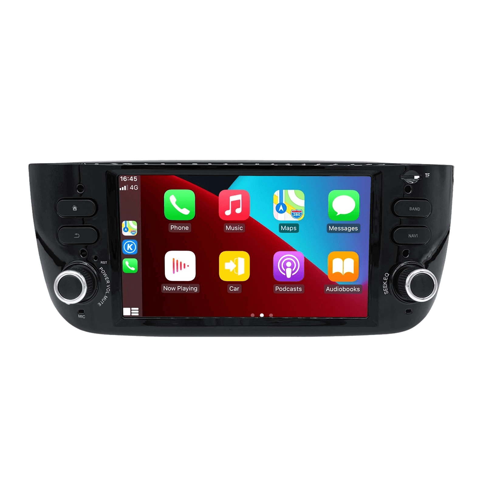 Fiat Grande Punto 12-15 - Rádio 7" com Apple CarPlay e Android Auto – Carmediaeurope.com