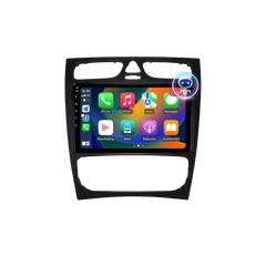 Mercedes-Benz W203 - 9" Radio m. Apple CarPlay og Android Auto – Bilmedie.dk