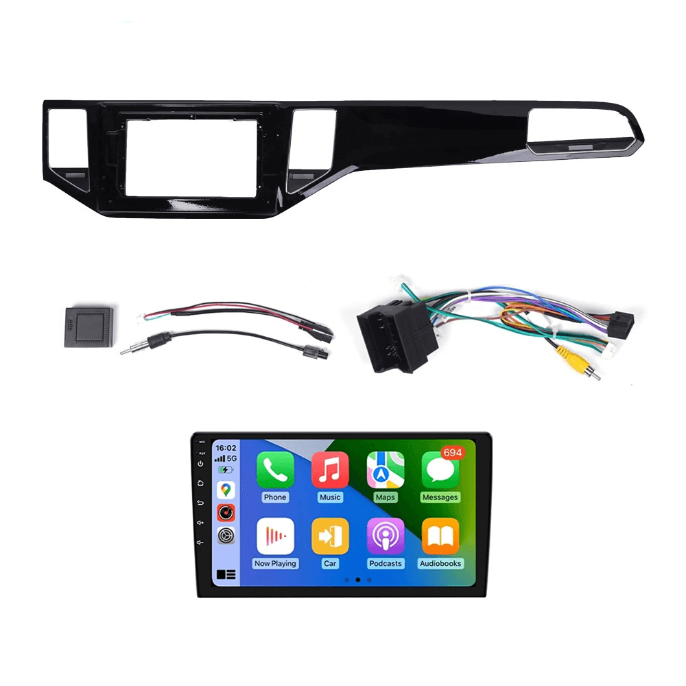 VW Golf Sportsvan 16-20 - Rádio 9" com Apple CarPlay e Android Auto – Carmediaeurope.com