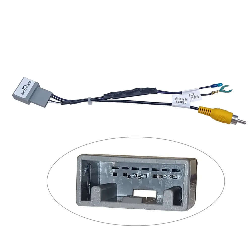 Cabo adaptador Honda - Câmara de marcha-atrás original para rádio aftermarket – Carmediaeurope.com