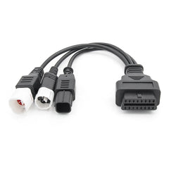<h2>Cabo de Diagnóstico para Motociclos 3-Pin, 4-Pin & 6-Pin</h2> 