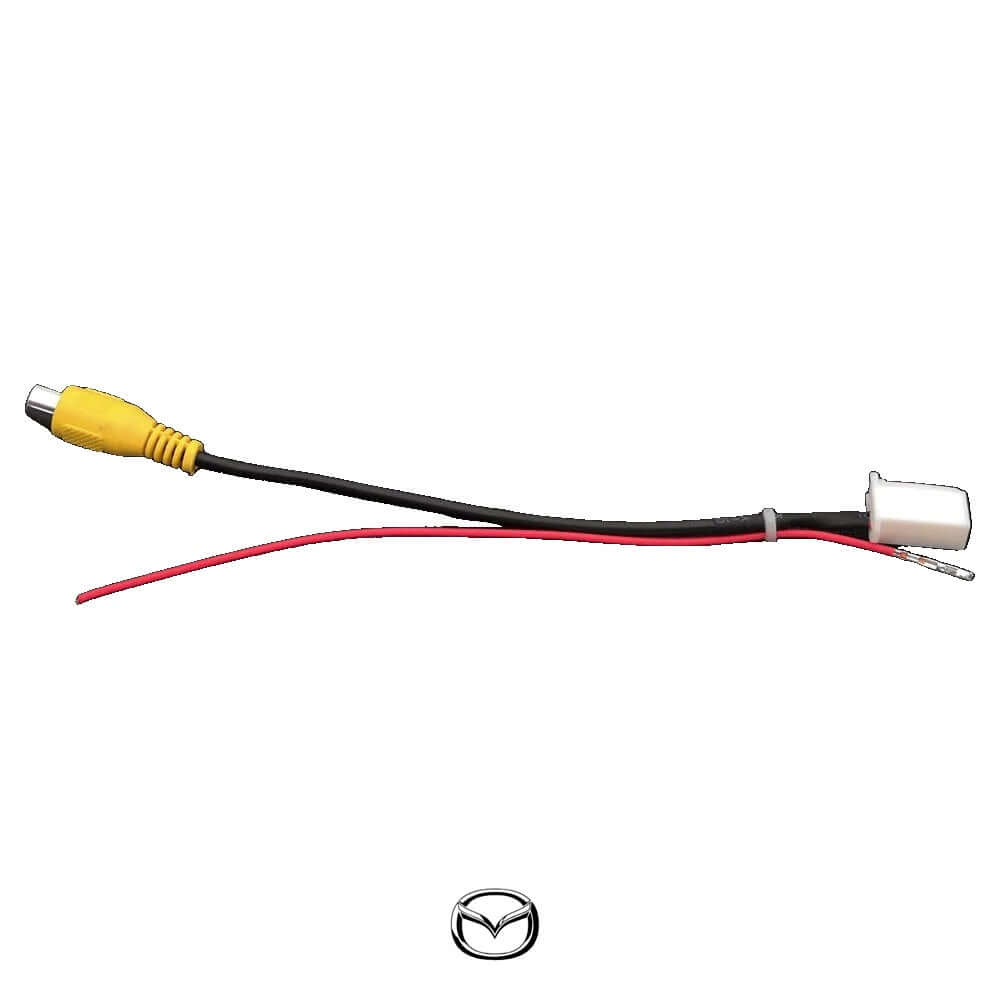Cabo adaptador Mazda - Câmara de marcha-atrás original para rádio pós-venda – Carmediaeurope.com