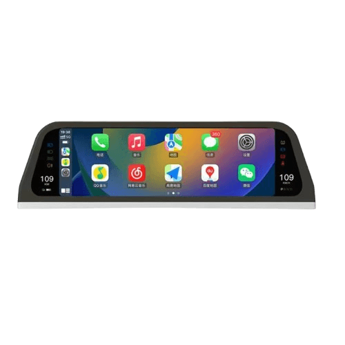 Tesla Model 3/Y - 9,6" Speedometer m. Apple Carplay og Android Auto – Bilmedie.dk