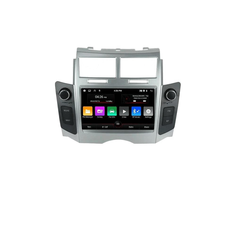 Toyota Yaris 05-12 - Rádio 7" com Apple CarPlay e Android Auto – Carmediaeurope.com