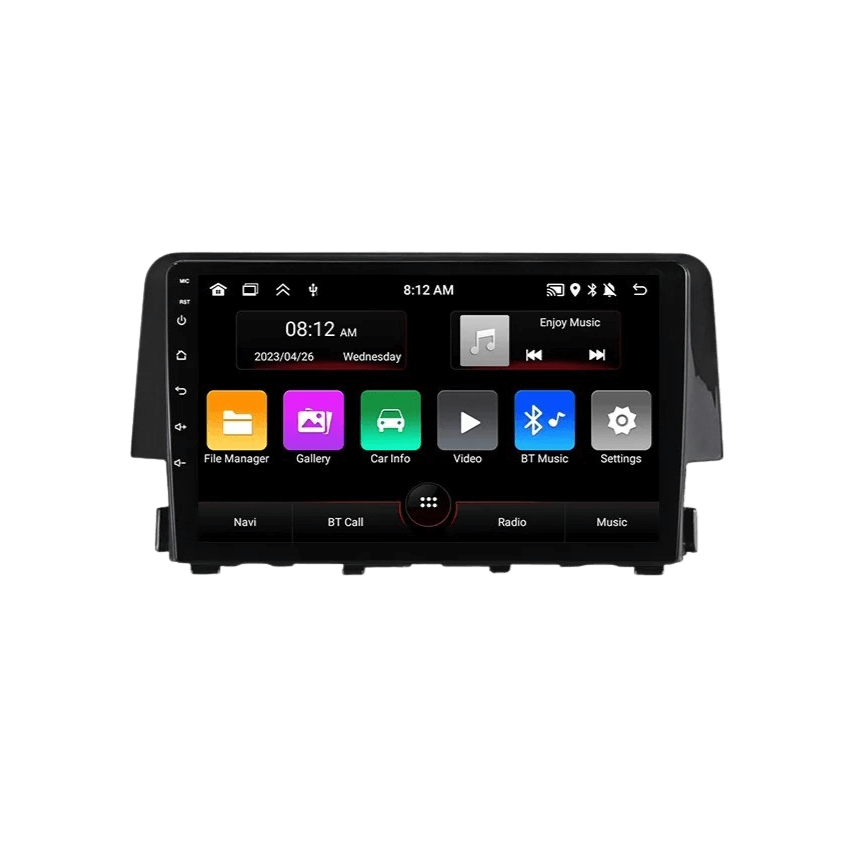 Honda Civic 15-20 - 9" Radio m. Apple CarPlay og Android Auto – Bilmedie.dk