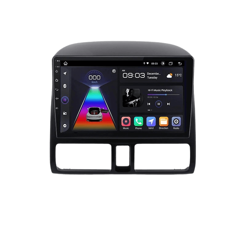 Honda CR-V 01-06 - Rádio 9" c/ Apple CarPlay e Android Auto – Carmediaeurope.com