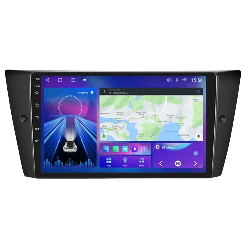 BMW 3-serie 06-12 - 9" Radio m. Apple CarPlay og Android Auto – Bilmedie.dk