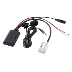 Bluetooth Adapter – BMW 3 Serie (E90/E91/E92/E93) with wiring and microphone for hands-free calling.